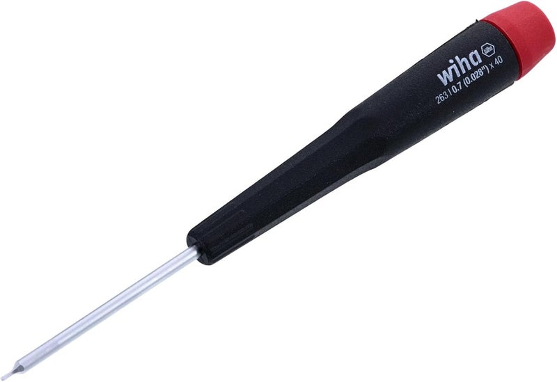 Wiha 26390 7-Piece Precision Hex Screwdriver Set, Metric Sizes 0.7-3.0mm with Cushion Grip Handle - Image 4